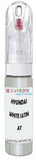 10ml–30ml touch-up kit for Hyundai Equus chips and scratches, precise colour match to White Satin Pearl At
