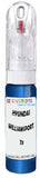 10ml–30ml touch-up kit for Hyundai Santa Fe chips and scratches, precise colour match to Williamsport Blue Metallic T3