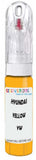 10ml–30ml touch-up kit for Hyundai H1 chips and scratches, precise colour match to Yellow Yw