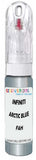 10ml–30ml touch-up kit for Infiniti Ex35 chips and scratches, precise colour match to Arctic Blue Metallic Fah