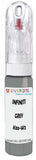10ml–30ml touch-up kit for Infiniti Qx4 chips and scratches, precise colour match to Grey K03-W2