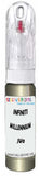 10ml–30ml touch-up kit for Infiniti Q45 chips and scratches, precise colour match to Millennium Jade Metallic Jw0