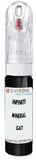 10ml–30ml touch-up kit for Infiniti Qx60 chips and scratches, precise colour match to Mineral Black Pearl Gat