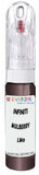 10ml–30ml touch-up kit for Infiniti Q45 chips and scratches, precise colour match to Mulberry Frost Pearl Lm0