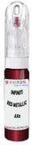 10ml–30ml touch-up kit for Infiniti Qx4 chips and scratches, precise colour match to Red Metallic Ax0