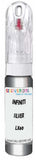 10ml–30ml touch-up kit for Infiniti Esq chips and scratches, precise colour match to Silver Metallic Mat Lx60