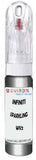 10ml–30ml touch-up kit for Infiniti Fx35 chips and scratches, precise colour match to Sparkling Silver Mat Wv2