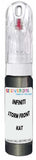 10ml–30ml touch-up kit for Infiniti M37 chips and scratches, precise colour match to Storm Front Grey Pearl Metallic Kat