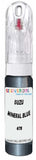 10ml–30ml touch-up kit for Isuzu Axiom chips and scratches, precise colour match to Mineral Blue Metallic 678
