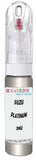 10ml–30ml touch-up kit for Isuzu I290 chips and scratches, precise colour match to Platinum Silver Metallic 59U