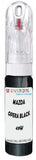 10ml–30ml touch-up kit for Mazda 2 chips and scratches, precise colour match to Opera Black Mica 49W