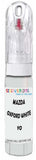 10ml–30ml touch-up kit for Mazda Navajo chips and scratches, precise colour match to Oxford White Yo