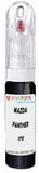 10ml–30ml touch-up kit for Mazda 121 chips and scratches, precise colour match to Panther Black Pearl 17V