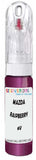 10ml–30ml touch-up kit for Mazda Mx-3 chips and scratches, precise colour match to Raspberry Metallic 6V
