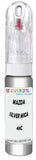 10ml–30ml touch-up kit for Mazda Bongo Brawny chips and scratches, precise colour match to Silver Mica Metallic 48C