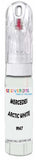10ml–30ml touch-up kit for Mercedes 190 chips and scratches, precise colour match to Arctic White 9147