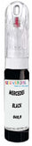 10ml–30ml touch-up kit for Mercedes 300 Sl chips and scratches, precise colour match to Black 040,9