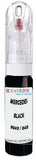 10ml–30ml touch-up kit for Mercedes 190 Sl chips and scratches, precise colour match to Black 9040 / 040