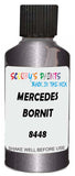 Detail brush applying Grey Metallic to a small door scratch on an Mercedes 250 Sl, clean OEM finish