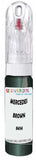 10ml–30ml touch-up kit for Mercedes 190 chips and scratches, precise colour match to Brown Metallic 8414