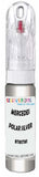 10ml–30ml touch-up kit for Mercedes A-Class chips and scratches, precise colour match to Polar Silver Metallic 9761761