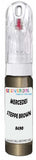 10ml–30ml touch-up kit for Mercedes A-Class chips and scratches, precise colour match to Steppe Brown Metallic 8490