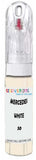 10ml–30ml touch-up kit for Mercedes 300 Sl chips and scratches, precise colour match to White 50