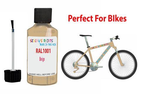 Ral 1001 Beige Bicycle Frame Acrylic Beige Metal Bike Touch Up Paint