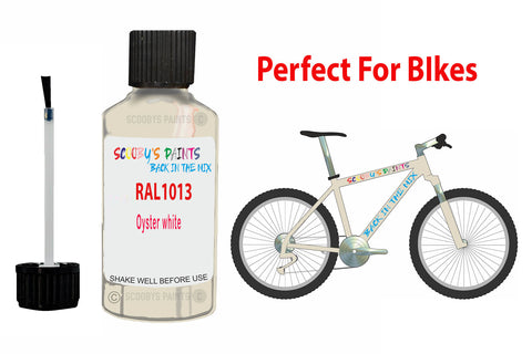 Ral 1013 Oyster White Bicycle Frame Acrylic White Metal Bike Touch Up Paint