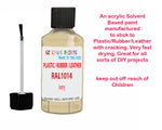RAL1014 Ivory Touch up paint repair, scratches, scuff, chips, damage, fix, window restore, window pvc, upvc