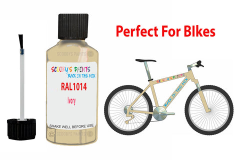Ral 1014 Ivory Bicycle Frame Acrylic Beige Metal Bike Touch Up Paint