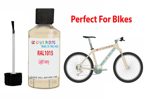 Ral 1015 Light Ivory Bicycle Frame Acrylic Beige Metal Bike Touch Up Paint