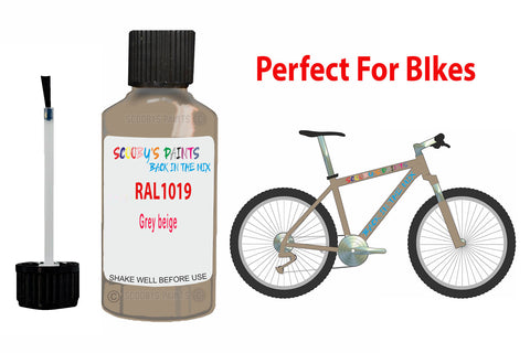 Ral 1019 Grey Beige Bicycle Frame Acrylic Beige Metal Bike Touch Up Paint