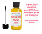 RAL1021 Colza yellow Touch up paint repair, scratches, scuff, chips, damage, fix, window restore, window pvc, upvc