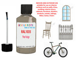RAL Pearl beige Touch Up Paint For Metal bicycle Frames, Chip Repair,Customisation paints, Bike Colour Ideas, beige Cycle Paints