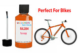 Ral 2004 Pure Orange Bicycle Frame Acrylic Orange Metal Bike Touch Up Paint