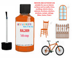RAL Traffic orange Touch Up Paint For Metal bicycle Frames, Chip Repair,Customisation paints, Bike Colour Ideas, ORANGE Cycle Paints