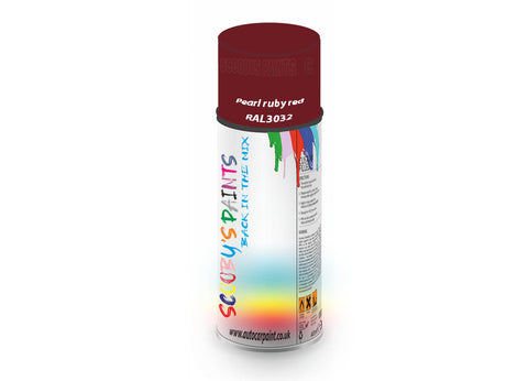 Pearl Ruby Red Ral3032 Window Door Aerosol Spray Paint Pvc And Upvcred Spray