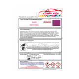 RAL 4006 Scuff Repair, Restore Bike, RAL Colours For a Bike, Brand New Bike Design, Cool Bike Colours, Traffic purple Trike Colour, PURPLE-VIOLET Metal Paint