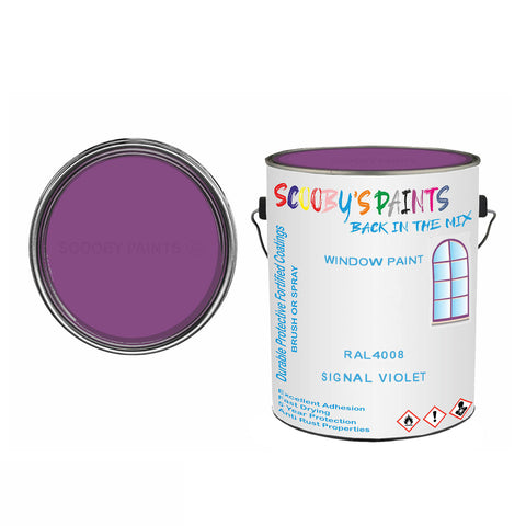 Signal Violet Ral4008 Window Door Paint Brush Or Spray Pvc Upvc Purple-Violet Tin