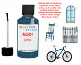 RAL Green blue Touch Up Paint For Metal bicycle Frames, Chip Repair,Customisation paints, Bike Colour Ideas, BLUE Cycle Paints