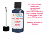 RAL5003 SAPPHIRE BLUE Touch up paint repair, scratches, scuff, chips, damage, fix, window restore, window pvc, upvc