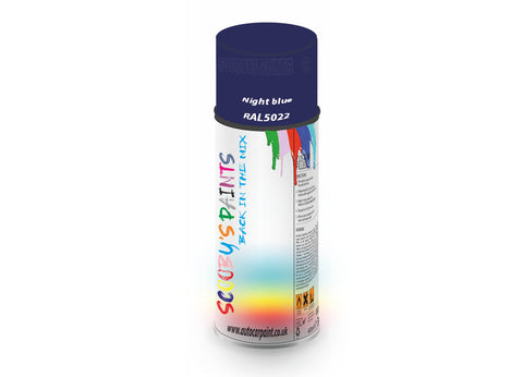 Night Blue Ral5022 Window Door Aerosol Spray Paint Pvc And Upvcblue Spray