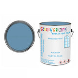 Ral 5024 Pastel Blue For Bicycle Frames Acrylic Blue Metal Bike 250Ml Tin