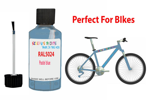 Ral 5024 Pastel Blue Bicycle Frame Acrylic Blue Metal Bike Touch Up Paint