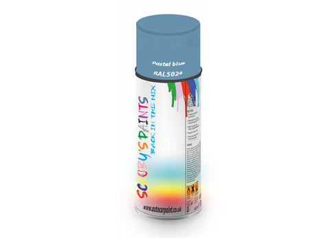 Pastel Blue Ral5024 Window Door Aerosol Spray Paint Pvc And Upvcblue Spray