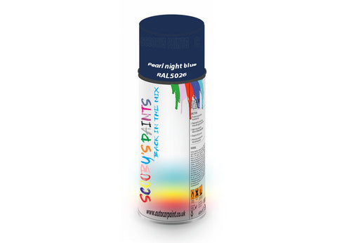 Pearl Night Blue Ral5026 Window Door Aerosol Spray Paint Pvc And Upvcblue Spray