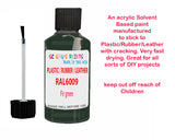 RAL6009 Fir green Touch up paint repair, scratches, scuff, chips, damage, fix, window restore, window pvc, upvc