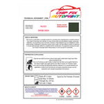 Plastic Paint for PVC Windows and doors RAL6020 Chrome green