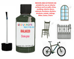 RAL Chrome green Touch Up Paint For Metal bicycle Frames, Chip Repair,Customisation paints, Bike Colour Ideas, GREEN Cycle Paints